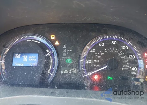 2010 Lexus Hs 250H Premium z USA, uszkodzony, nr VIN JTHBB1BA1A2012628